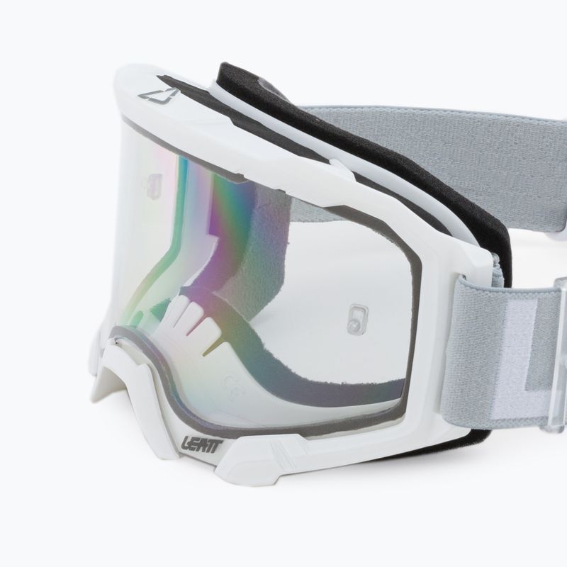 Leatt Velocity 4.5 weiß / klar Fahrradbrille 8023020480 5