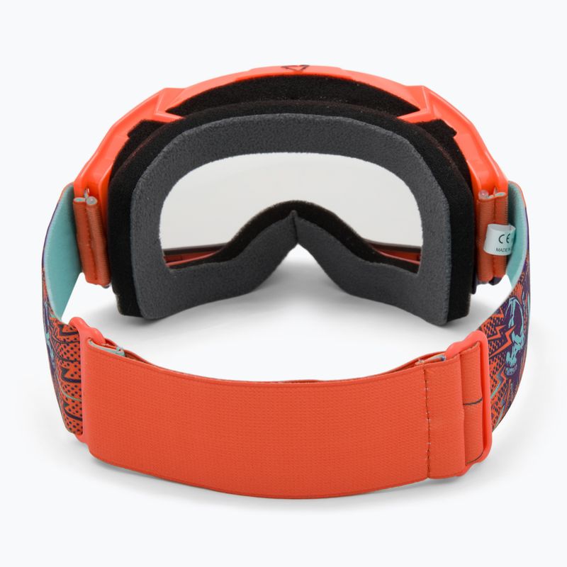 Leatt Velocity 4.5 orange/klar Fahrradbrille 3