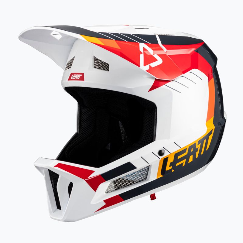 Fahrradhelm Leatt MTB Gravity 2.0 V24 white/red 2