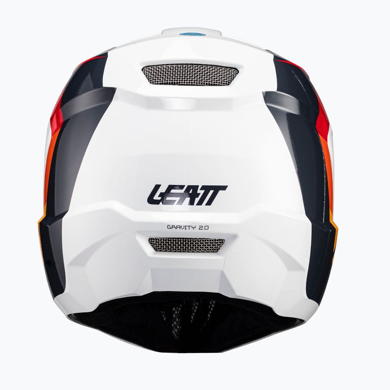 Fahrradhelm Leatt MTB Gravity 2.0 V24 white/red 6