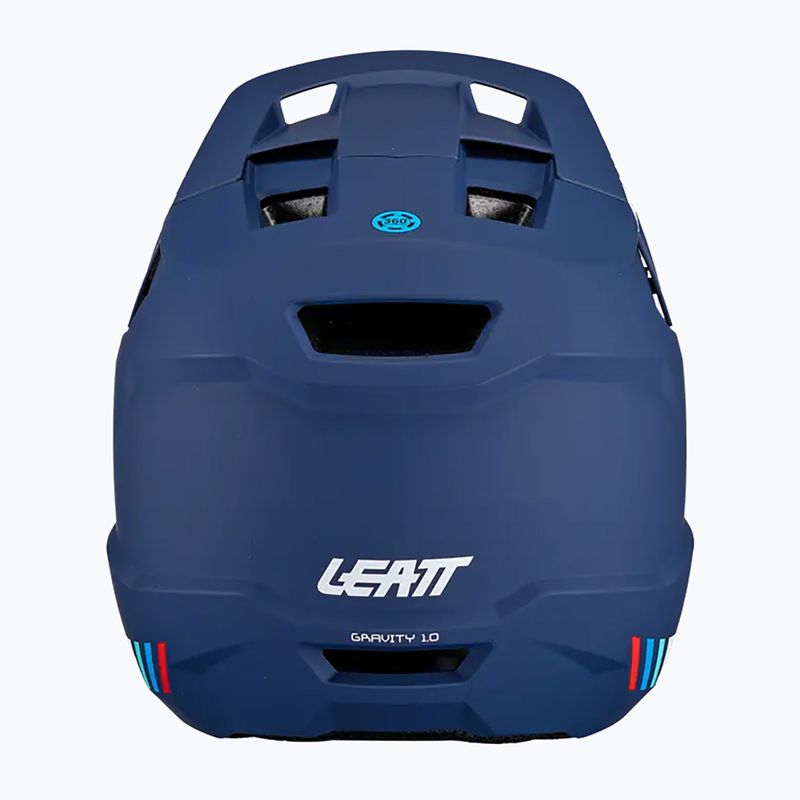 Leatt MTB Fahrradhelm Gravity 1.0 V24 blau 5