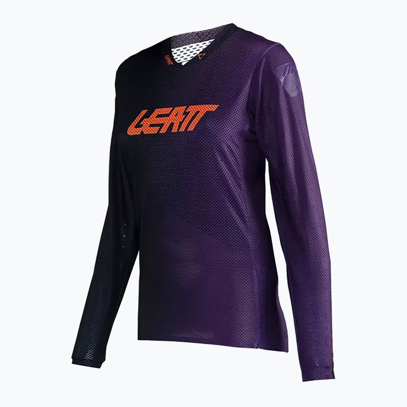 Damen Leatt MTB Gravity 4.0 Radfahren Longsleeve lila 5