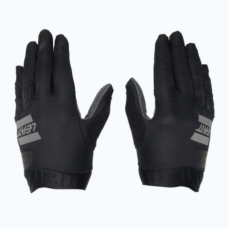 Kinder-Fahrradhandschuhe Leatt MTB 1.0 GripR Jr stealth 2