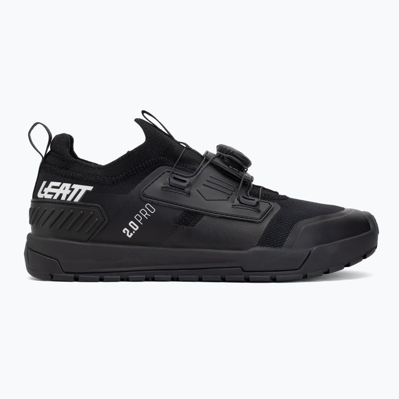 Herren-Plattform-Fahrradschuhe Leatt ProFlat 2.0 black 2