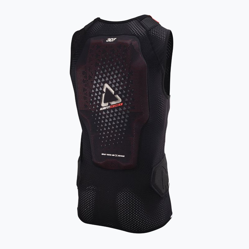 Fahrradtrikot mit Schutzprotektoren Herren Leatt 3DF AirFit Evo Back Protector black 2