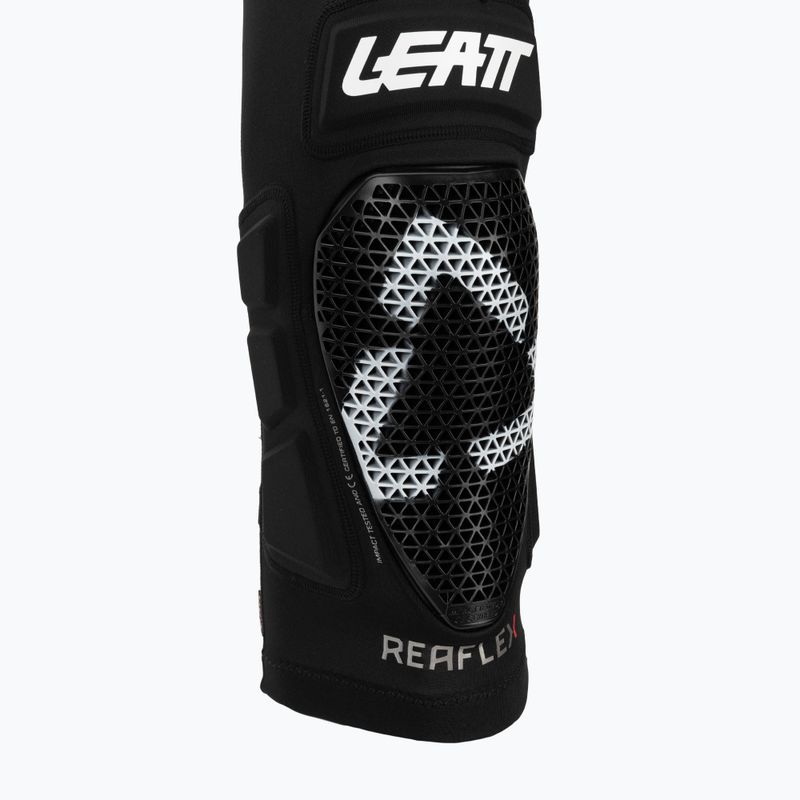 Fahrrad-Knieschoner für Knie Leatt ReaFlex Pro black 3