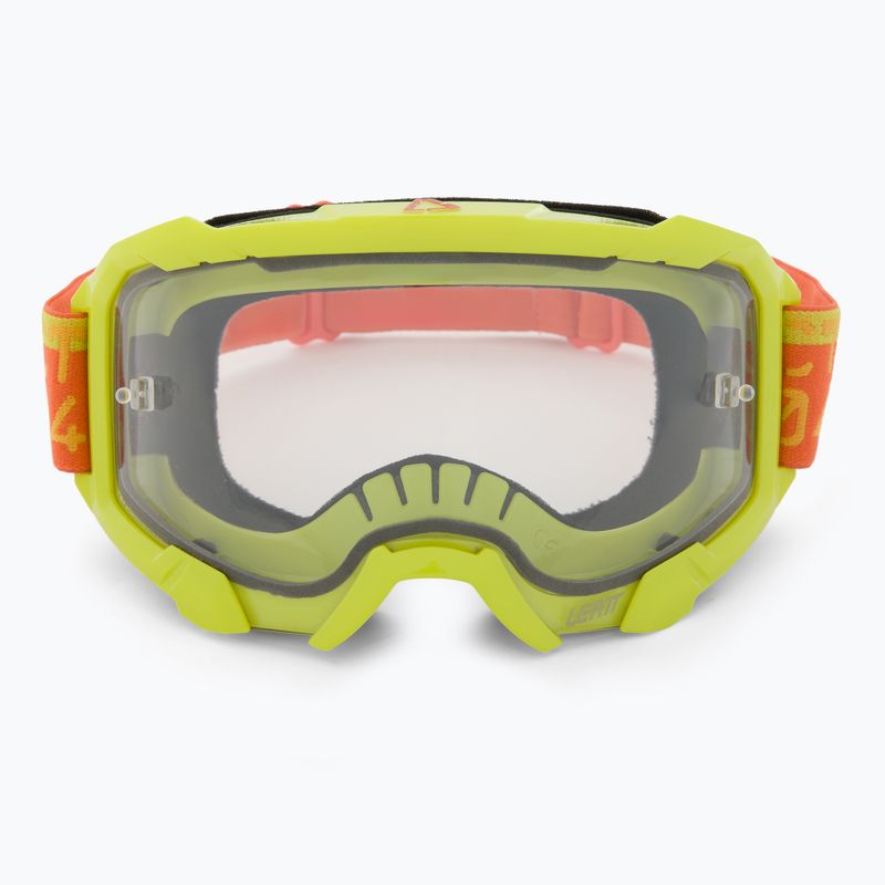 Fahrradbrille Leatt Velocity 4.5 citrus/clear 2