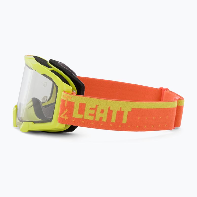 Fahrradbrille Leatt Velocity 4.5 citrus/clear 4