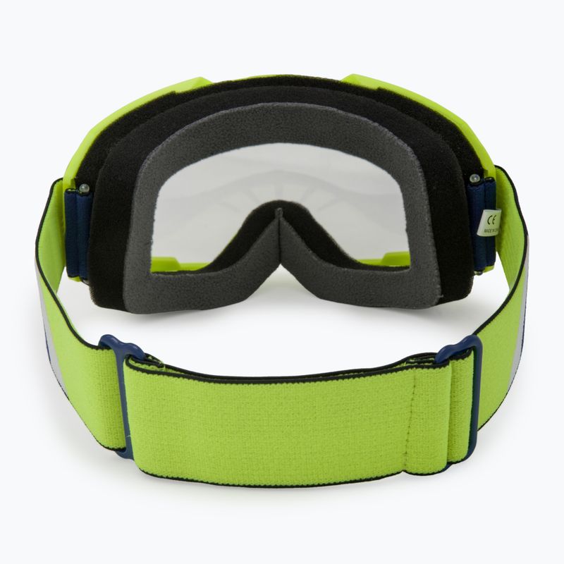 Fahrradbrille Leatt Vizion 2.5 lime/clear 3