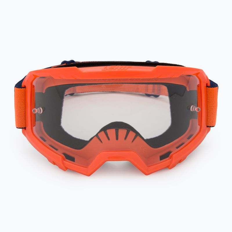 Fahrradbrille Leatt Vizion 2.5 orange/clear 2