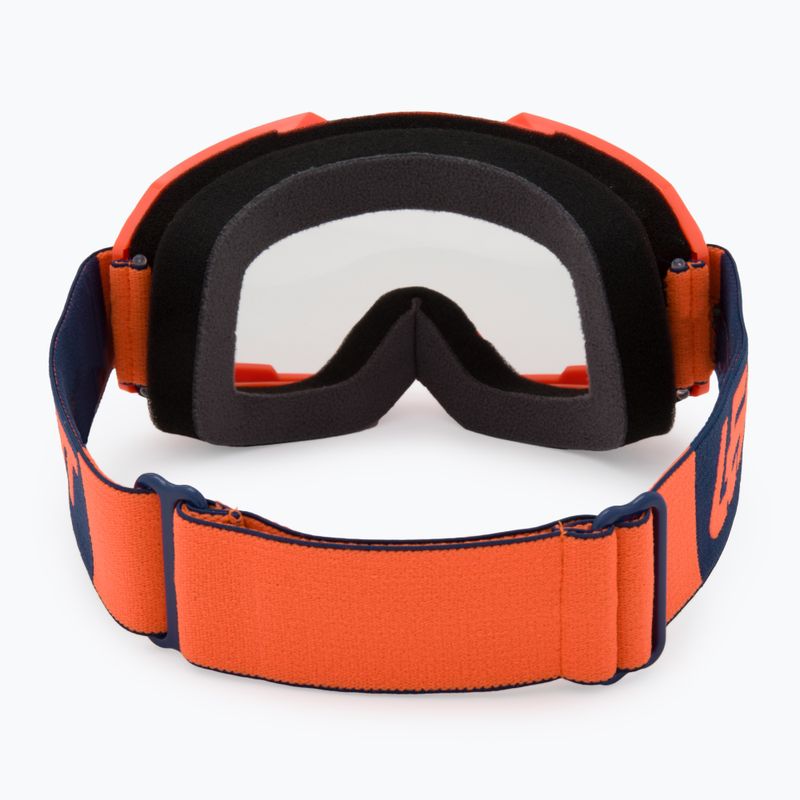 Fahrradbrille Leatt Vizion 2.5 orange/clear 3
