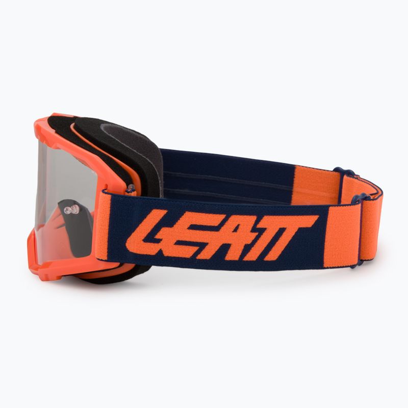 Fahrradbrille Leatt Vizion 2.5 orange/clear 4