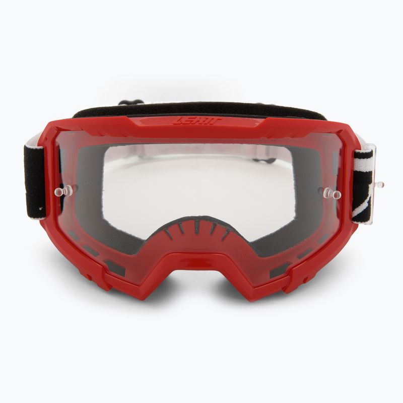 Kinder-Fahrradbrille Leatt Vizion 2.5 Small red 2