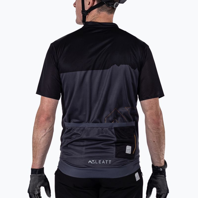 Fahrradtrikot Herren Leatt MTB Trail 3.0 black 3