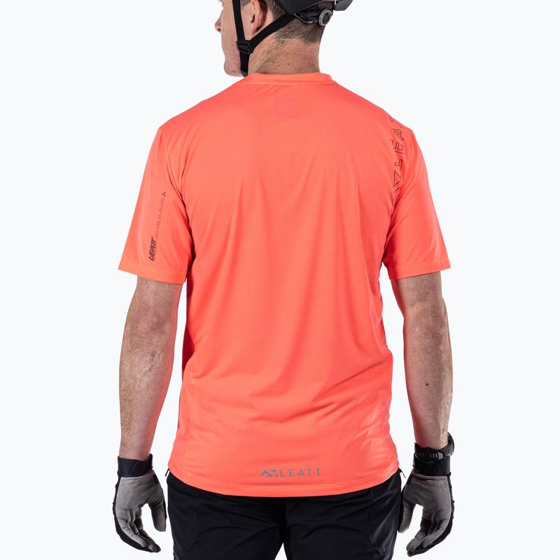 Fahrradtrikot Herren Leatt MTB Trail 1.0 X-Flow neon 3