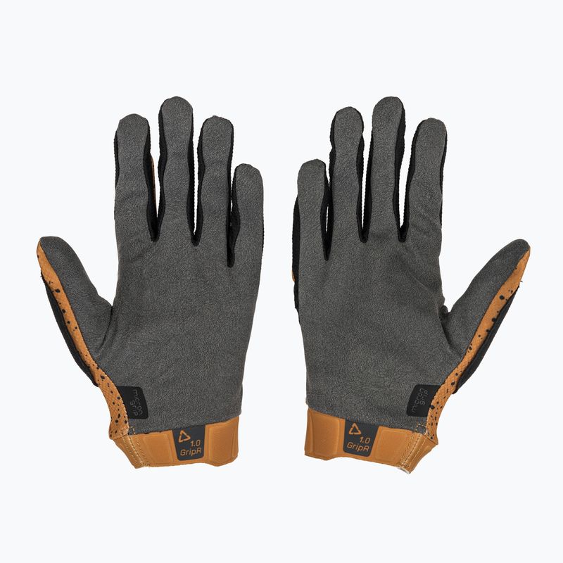 Fahrradhandschuhe Herren Leatt MTB 1.0 GripR rust 3