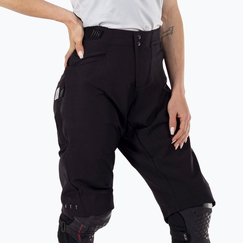 Fahrrad Shorts Damen Leatt MTB Trail 2.0 W black