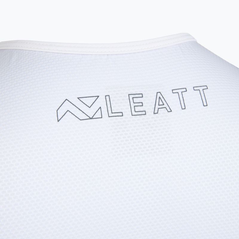 Herren Radtrikot Leatt Sleeveless Base white 4