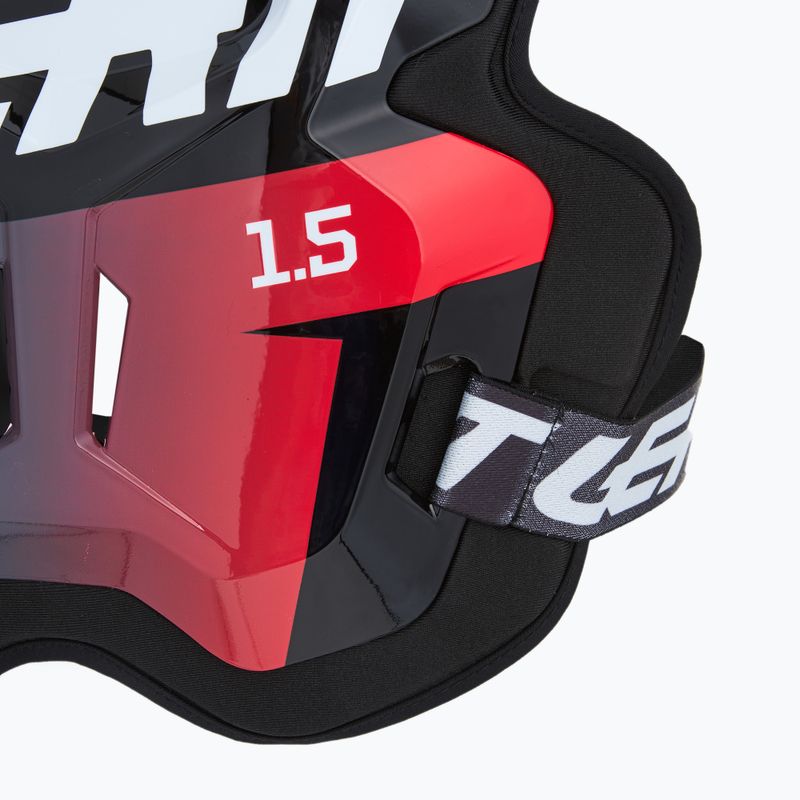 Protektorweste für Radfahrer Leatt 1.5 Torque iron 4