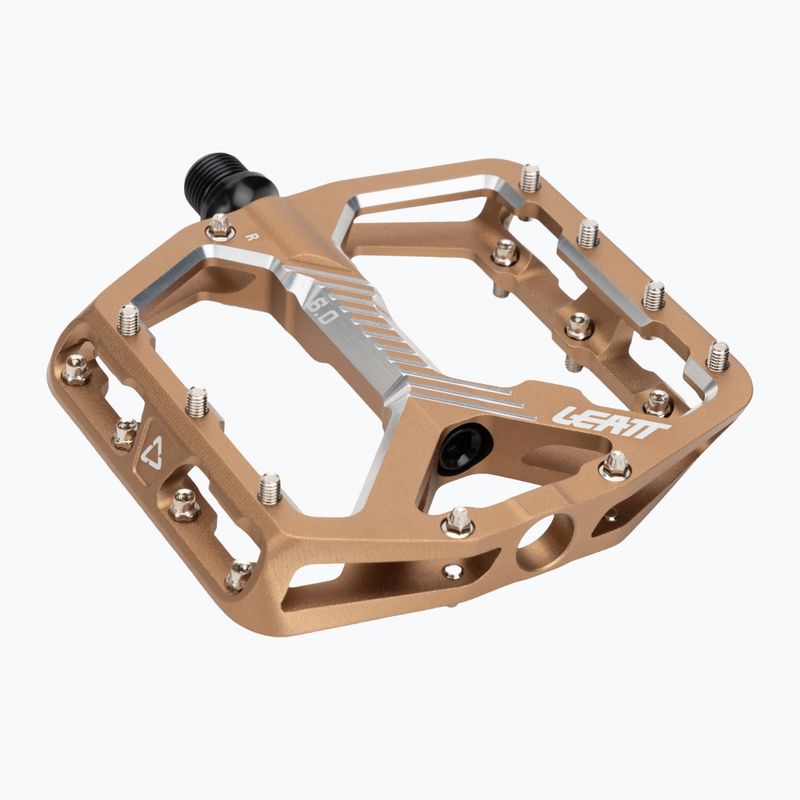Fahrradpedale Leatt AllMnt 6.0 Flat frost bronze 5