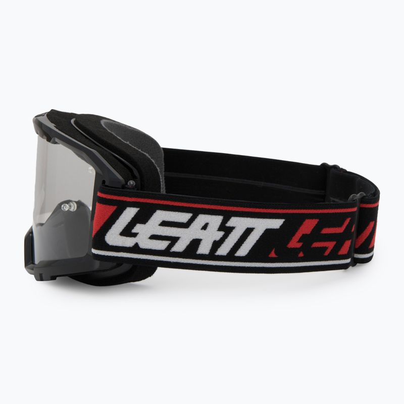 Fahrradbrille Leatt Vizion 2.5 black/red 4