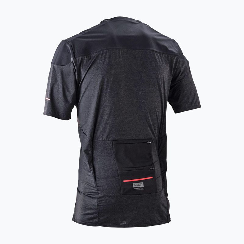 Herren-Radtrikot Leatt MTB Trail 6.0 Cargo ghost black 2
