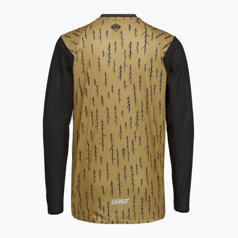 Herren-MTB-Langarmtrikot Leatt MTB Trail 3.0 trails brown 2