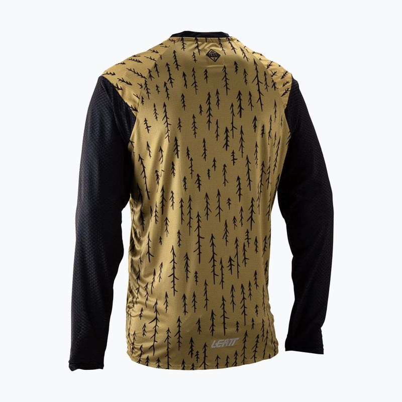 Herren-MTB-Langarmtrikot Leatt MTB Trail 3.0 trails brown 2