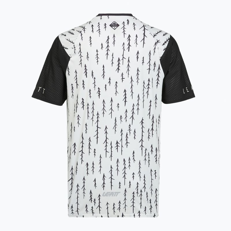 Herren-MTB-Trikot Leatt MTB Trail 3.0 trails white 2