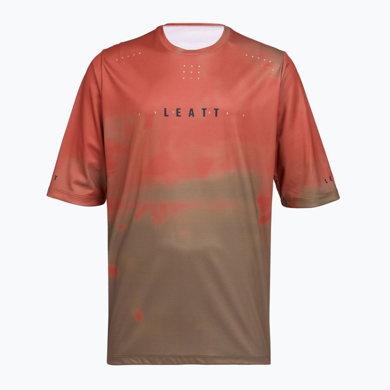 Herren-Radtrikot Leatt MTB Gravity 4.0 dusty red