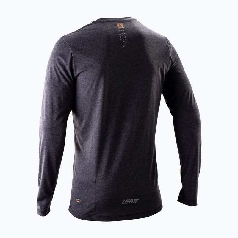 Herren Langarmtrikot Leatt MTB Gravity 3.0 ghost black 2