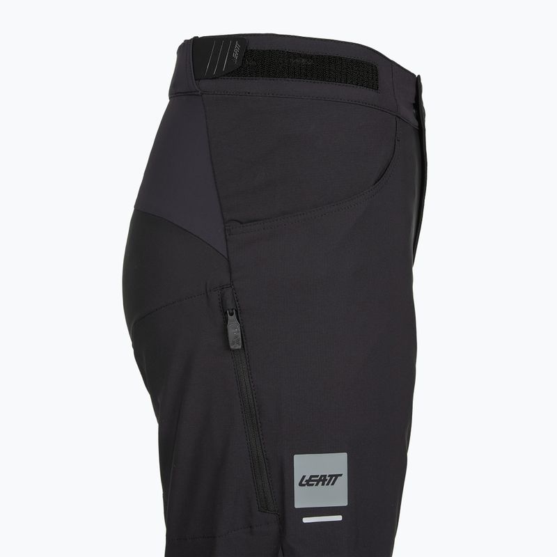 Damen Fahrrad-Shorts Leatt MTB Trail 3.0 Liner ghost black 3