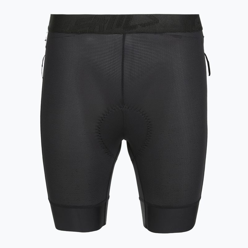 Damen Fahrrad-Shorts Leatt MTB Trail 3.0 Liner ghost black 5