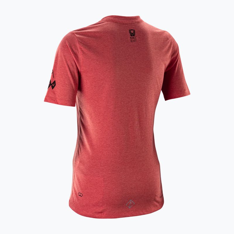 Damen MTB-Trikot Leatt MTB Gravity 3.0 dusty red 2