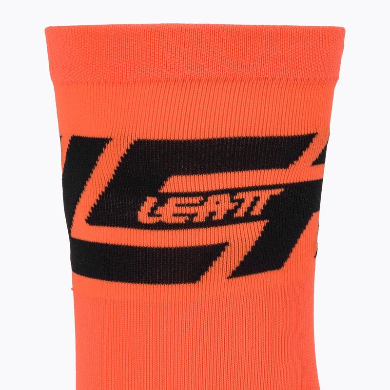 Socken Leatt MTB Endurance neon pink 3