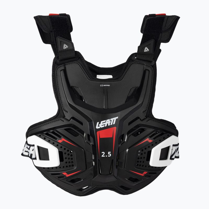 Leatt Fahrrad Rüstung Chest Protector 2.5 schwarz 5017120110