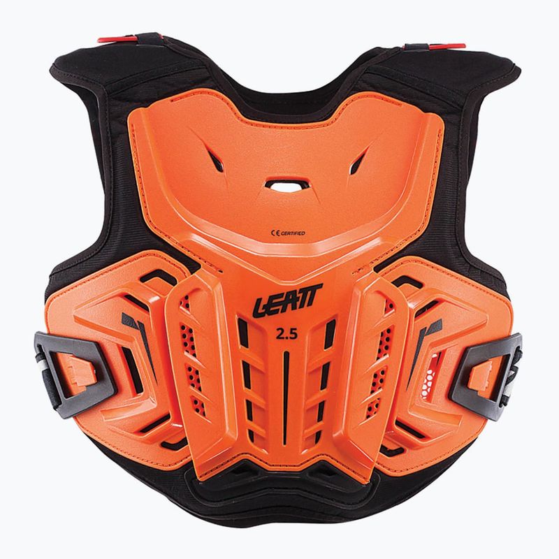 Leatt 2.5 orange/schwarz Kinderfahrradpuffer