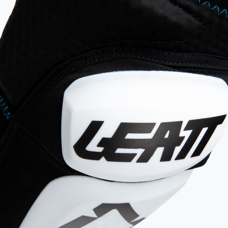 Leatt 3DF 6.0 Knieprotektoren schwarz und weiß 5018400490 3