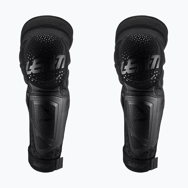 Fahrrad-Schienbein- und Knieschützer Leatt 3DF Hybrid EXT black