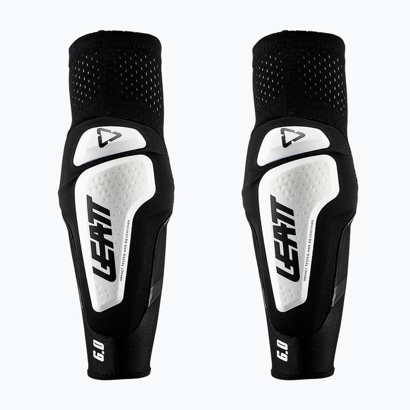 Fahrrad-Ellbogenschützer Leatt 3DF 6.0 white/black