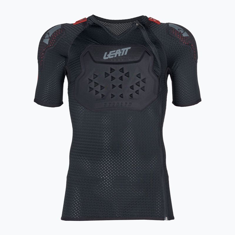 Radtrikot mit protektor Leatt Airflex SS schwarz 52424