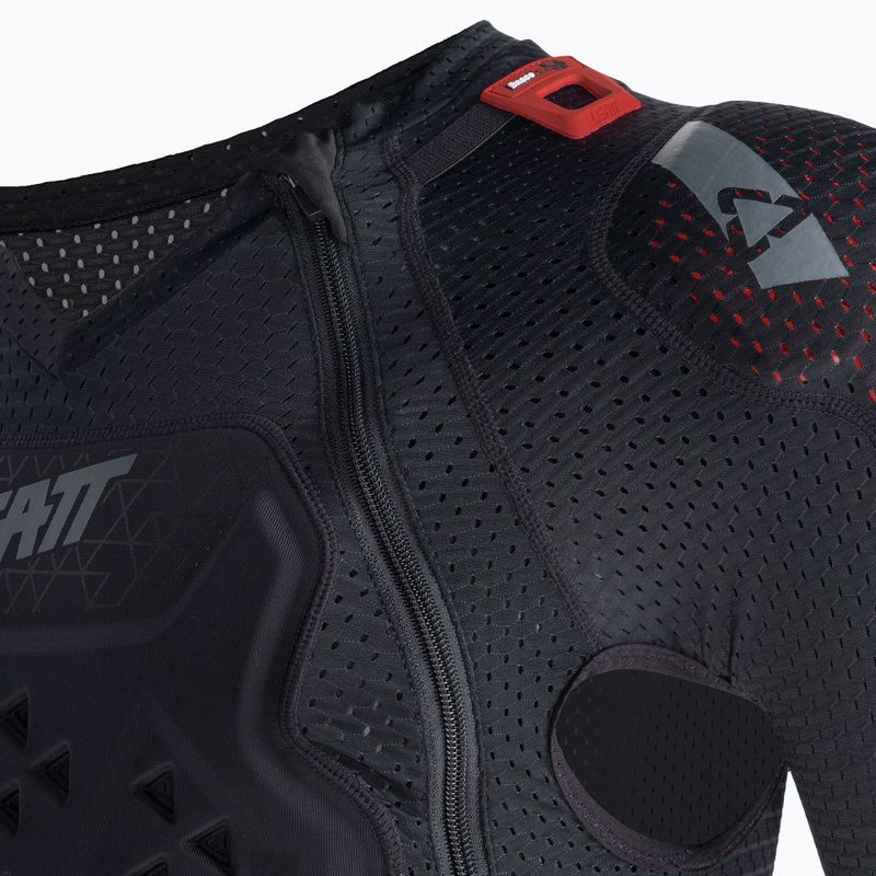 Radtrikot mit protektor Leatt Airflex SS schwarz 52424 4