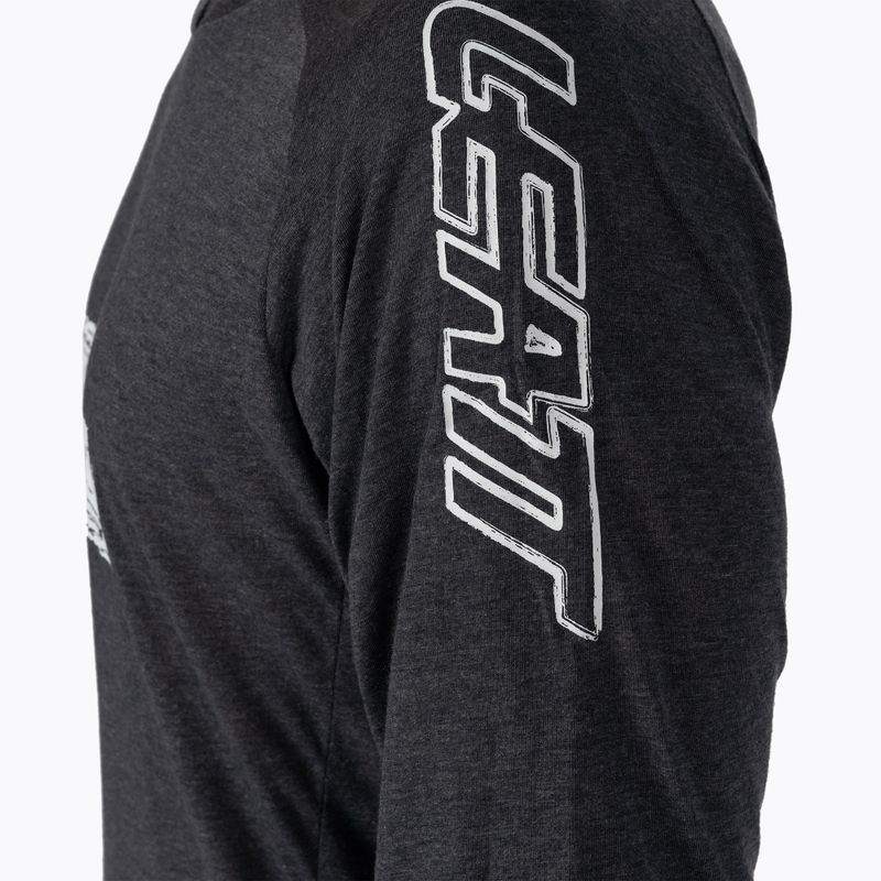 Herren Leatt MTB 2.0 Long Radtrikot schwarz 5021120501