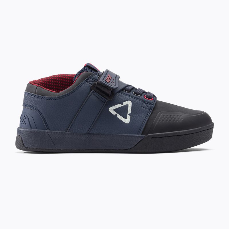 Herren MTB-Radschuhe Leatt 4.0 Clip navy blau/schwarz 3021300402 2