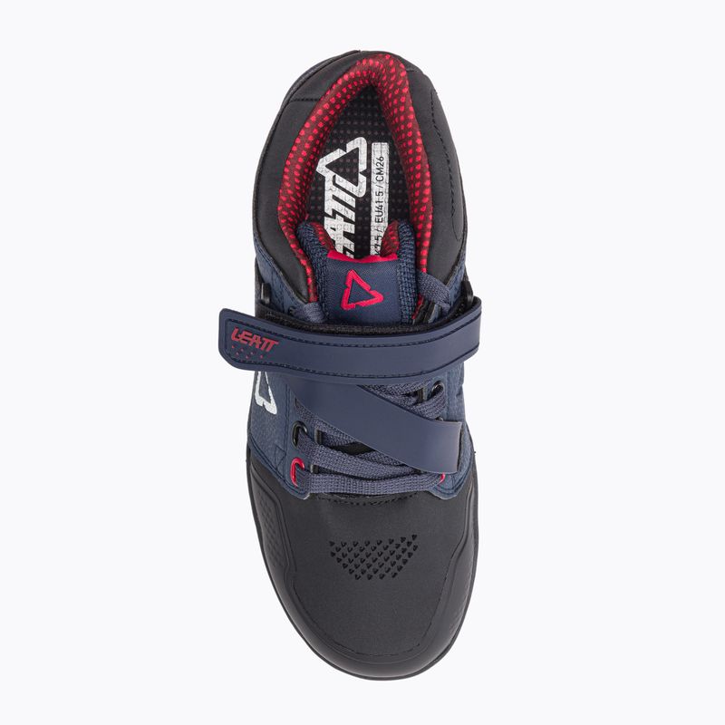 Herren MTB-Radschuhe Leatt 4.0 Clip navy blau/schwarz 3021300402 6