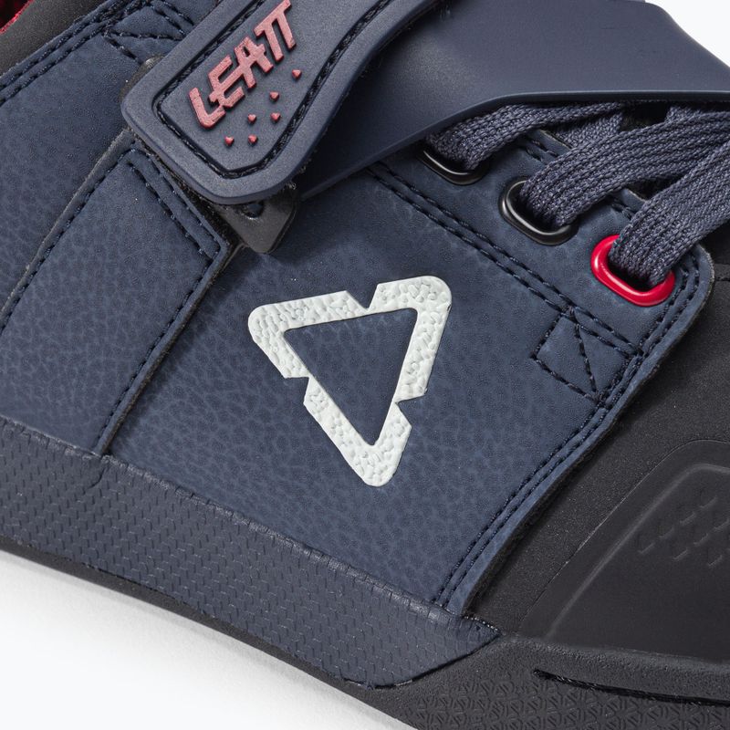 Herren MTB-Radschuhe Leatt 4.0 Clip navy blau/schwarz 3021300402 8
