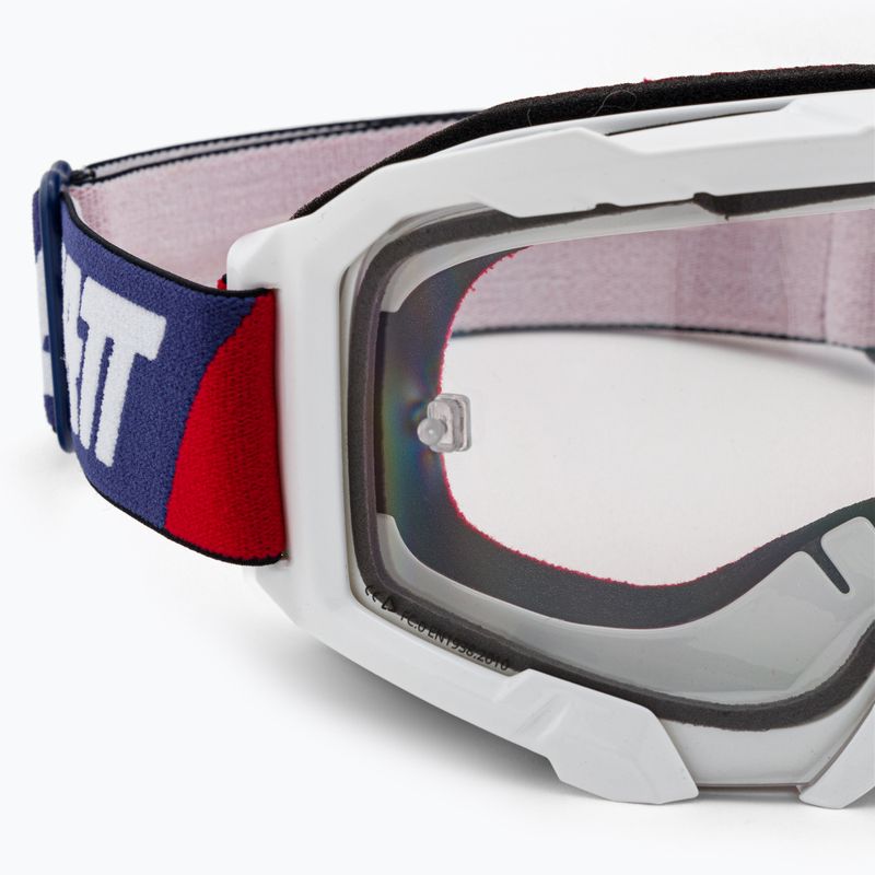 Leatt Velocity 4.5 Fahrradbrille weiß 8022010520 5