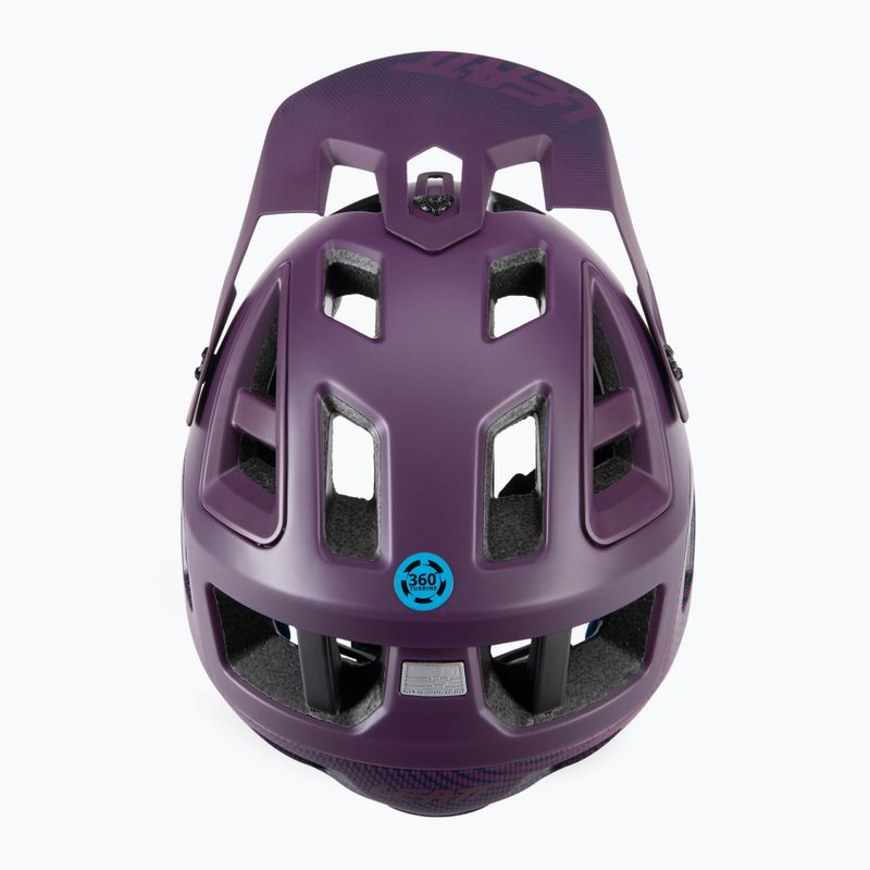 Leatt MTB 3.0 Allmtn V22 Fahrradhelm navy blau 1022070660 6