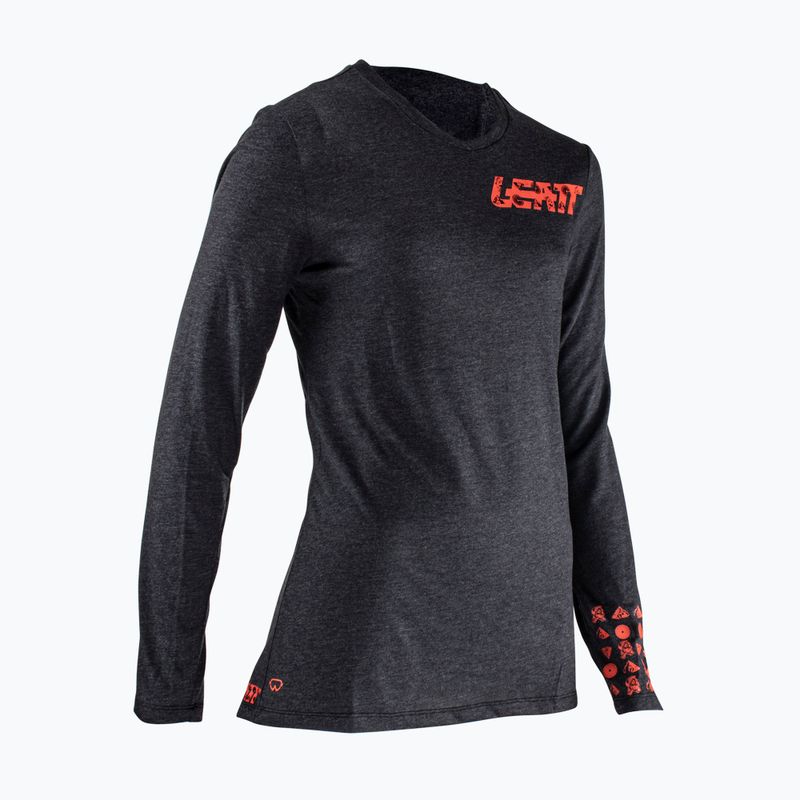 Leatt MTB Gravity 2.0 Frauen Radfahren Trikot schwarz 5022080650