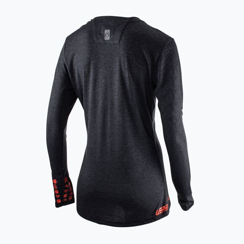 Leatt MTB Gravity 2.0 Frauen Radfahren Trikot schwarz 5022080650 4